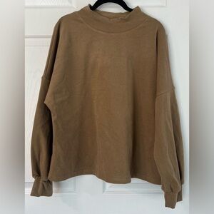New With Tags CBR High Neck Long Sleeved Top